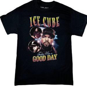 NWOT Ice Cube Today Was a Good Day Photo Collage Graphic T-Shirt Unisex M L